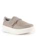 Women Grey All Day Long Hook and Loop Slip-On Casual Shoes|Soft Insole Sneaker Shoes|Loafers with Platform Sole
