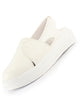 Women White Breathable Casual Slip On Shoes|Adjustable Platform Slingback Sneaker Shoe|Anti Skid Sole for Travel, Outdoor