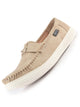 Men Cream Denim Stitched Casual Tassel Loafers|Mocassin Slip On Casual Shoes with TPR Sole|All Day Long Comfort