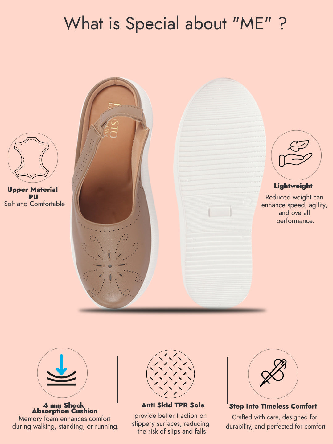 women back open shoe