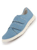 Men Sky Blue Casual Canvas/Fabric Slip On Shoes with Dual Strap Closure | Lightweight Comfort Insole Loafers | Anti Skid TPR Sole