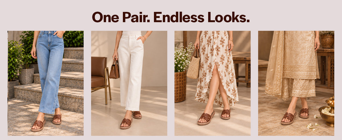 Women Tan Laser-Cut Lattice Strap Slides|Open Toe Platform Slip-On Sandals|Comfortable Lightweight Walking Shoes
