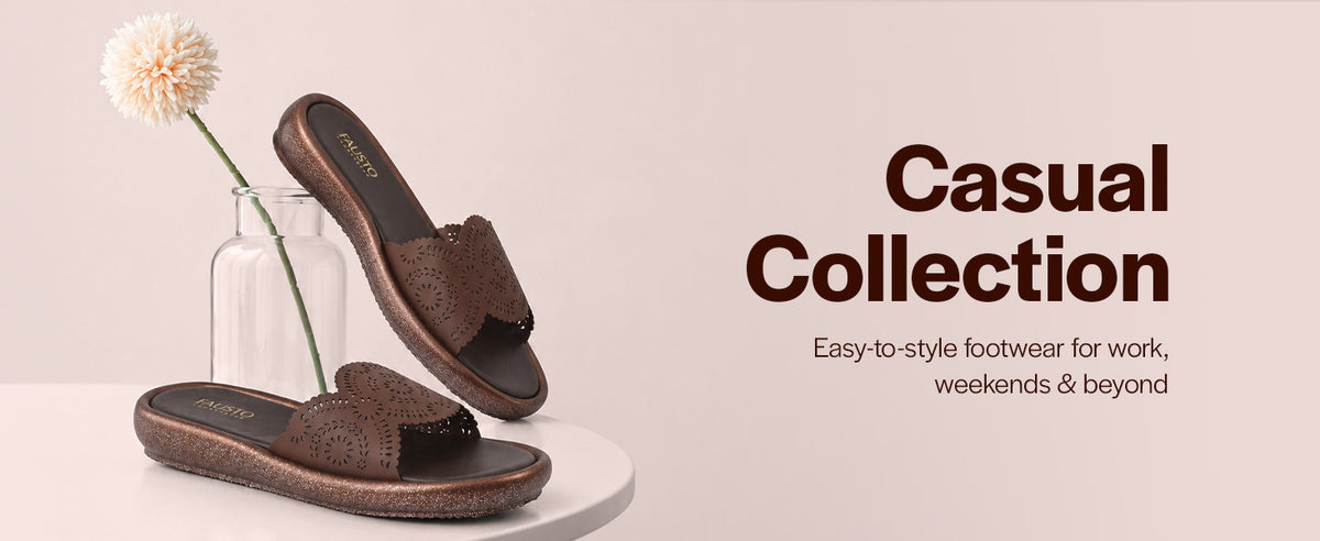 Women Brown Laser Cut Floral Strap Open Toe Sandals|Slip On Sliders with Cushioned Footbed Insole|Lightweight and Comfort for Daily Wear