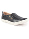Men Black Casual Slip-On Loafers