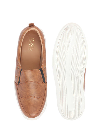 Men Cheeku Casual Slip-On Loafers