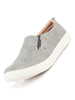 Men Grey Casual Slip-On Loafers