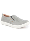 Men Grey Casual Slip-On Loafers