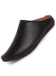 Men Black Ethnic Slip-On Juttis