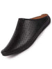Men Black Ethnic Slip-On Juttis