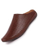 Men Brown Ethnic Slip-On Juttis