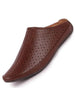 Men Brown Ethnic Slip-On Juttis