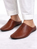 Men Maroon Ethnic Wedding Party Back Open Slip On Juttis and Mojaris