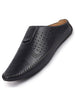 Men Black Ethnic Slip-On Juttis
