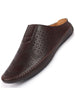 Men Brown Ethnic Slip-On Juttis