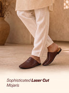 men maroon ethnic wedding party back open laser cut design juttis and mojaris