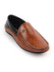 Men Tan Casual Slip-On Loafers