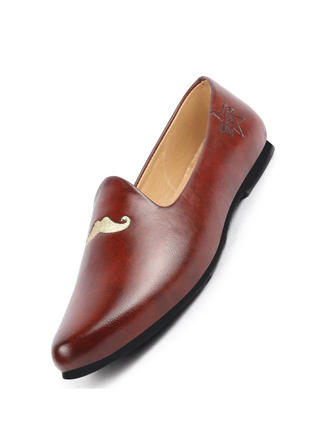 men cherry ethnic party wedding embroidery jutis and mojaris
