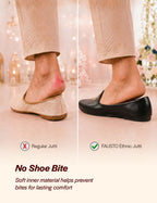 Men Black Ethnic Slip-On Juttis