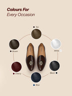 Men Brown Ethnic Slip-On Juttis