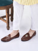 Men Cherry Ethnic Embroidery Juttis and Mojaris