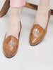 Men Tan Ethnic Slip-On Juttis
