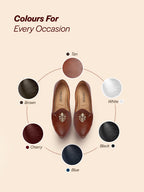 Men Tan Ethnic Slip-On Juttis