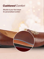 Men Tan Ethnic Slip-On Juttis