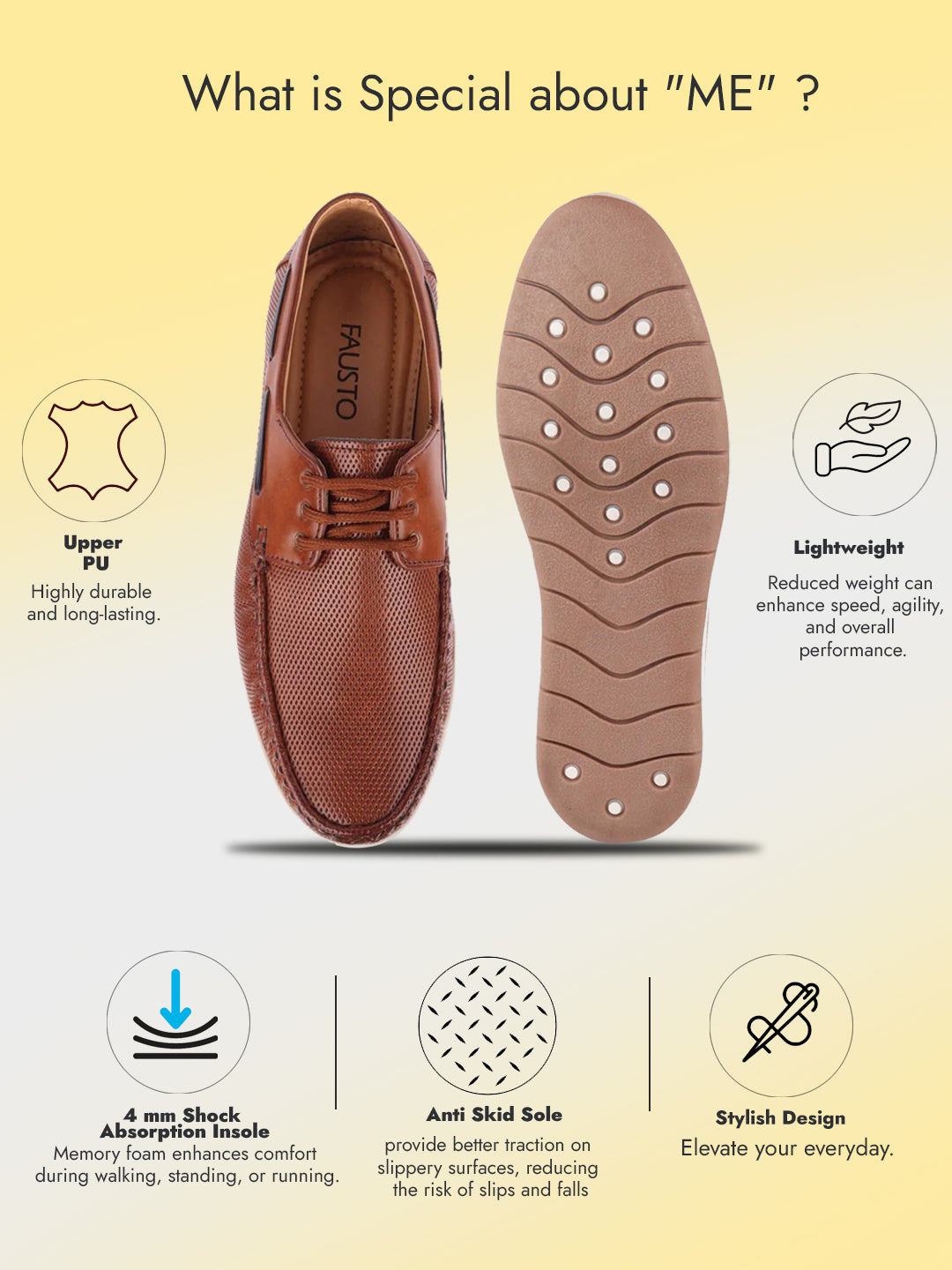Shop Men Brown Casual Lace-Up Boat Shoes Online.