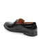 Men Black Casual Patent Leather Slip-On Loafers