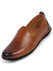 Men Tan Ethnic Slip On Stylish Stitched Jutis