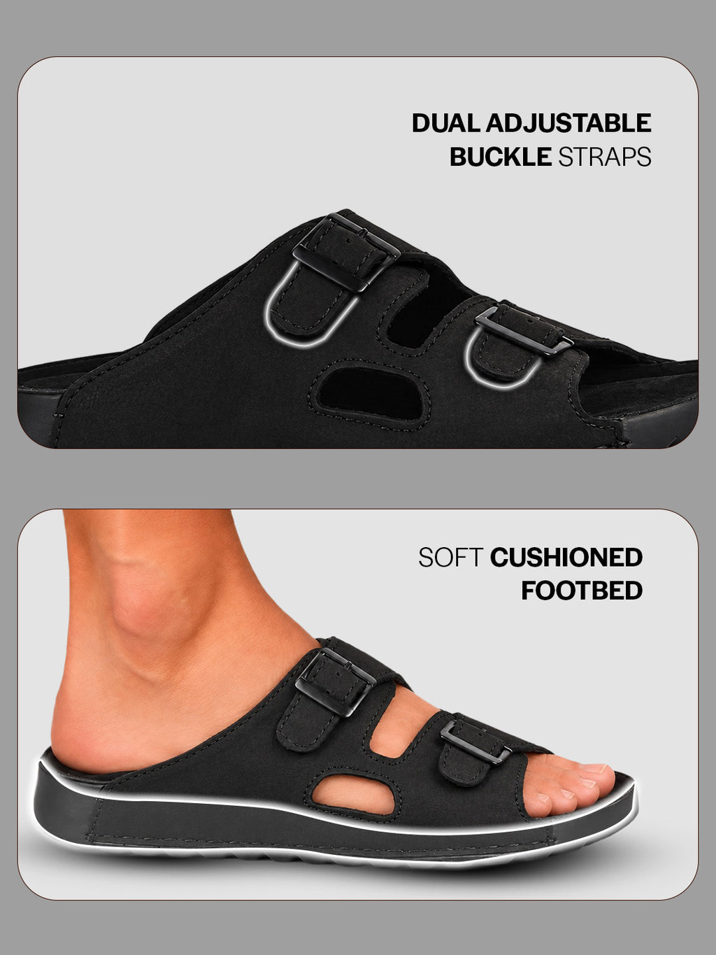 casual open toe sandals