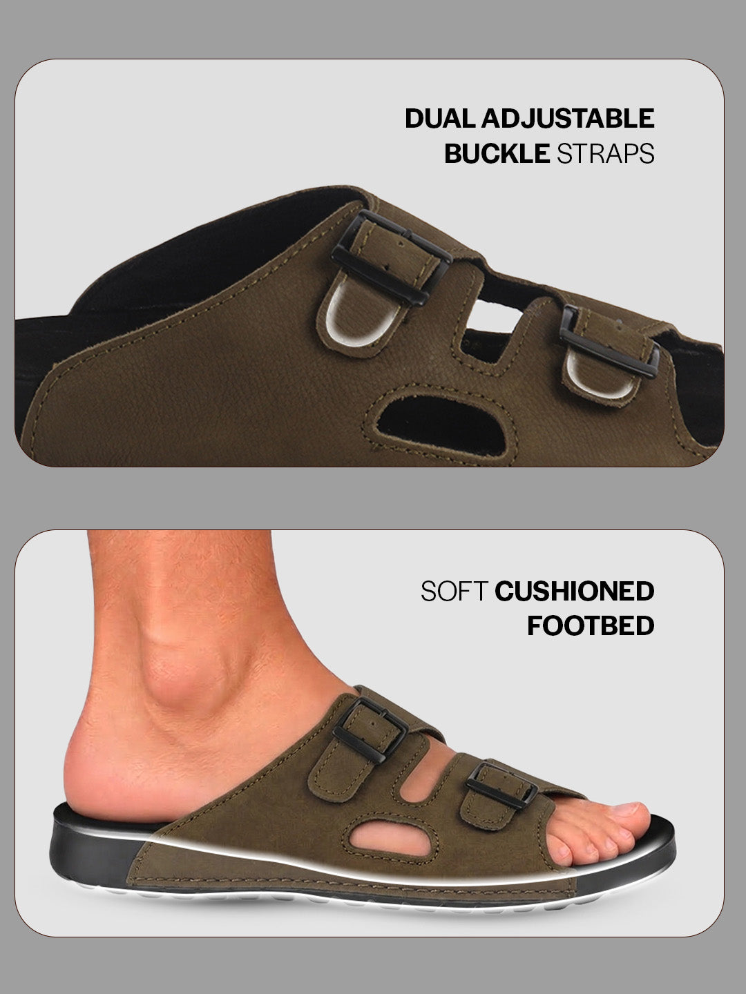 adjustable strap sandals
