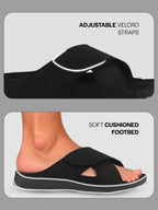 adjustable strap sandals