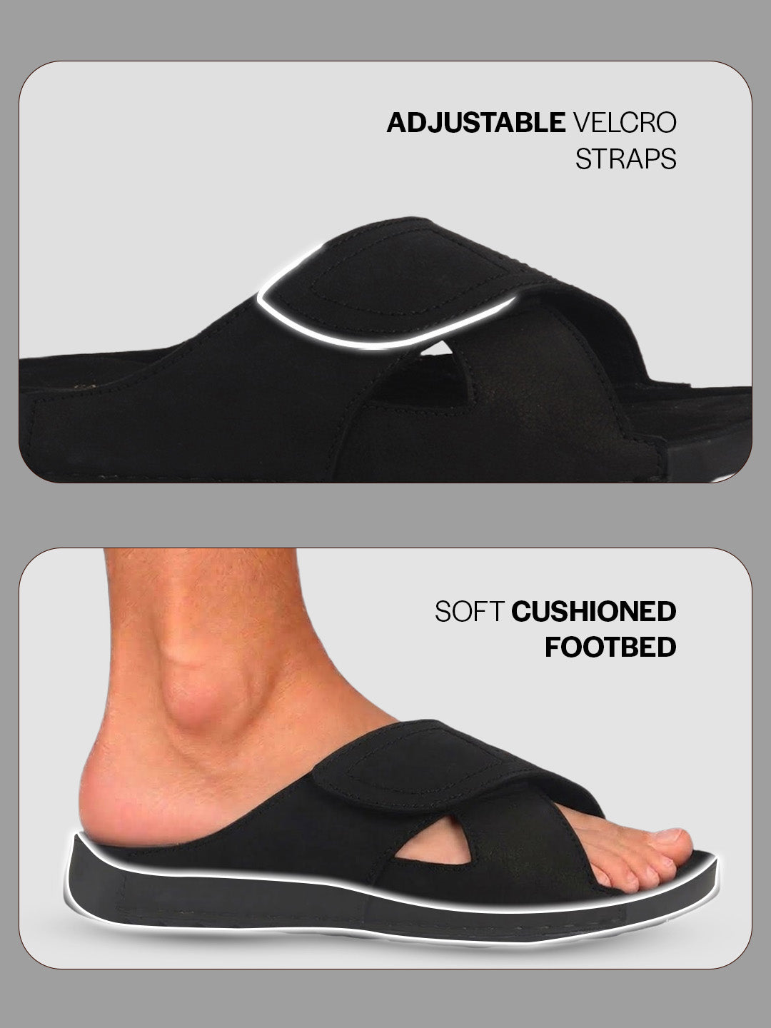 adjustable strap sandals