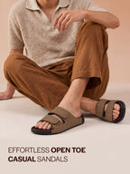 casual open toe sandals