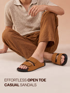 casual open toe sandals