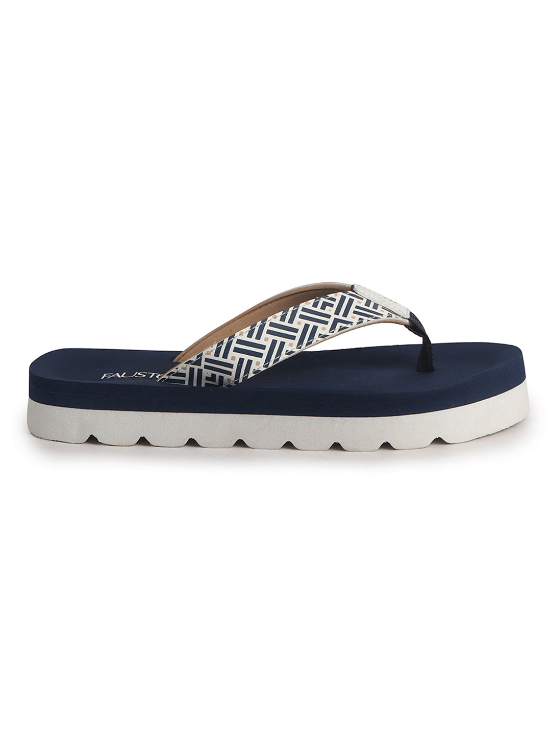 Women Navy Ultra Soft Lightweight Flip Flops|Ortho Summer Waterproof Slippers with Anti-Slip Sole|Perfect for Beach, Vacation, Casual Outing, House