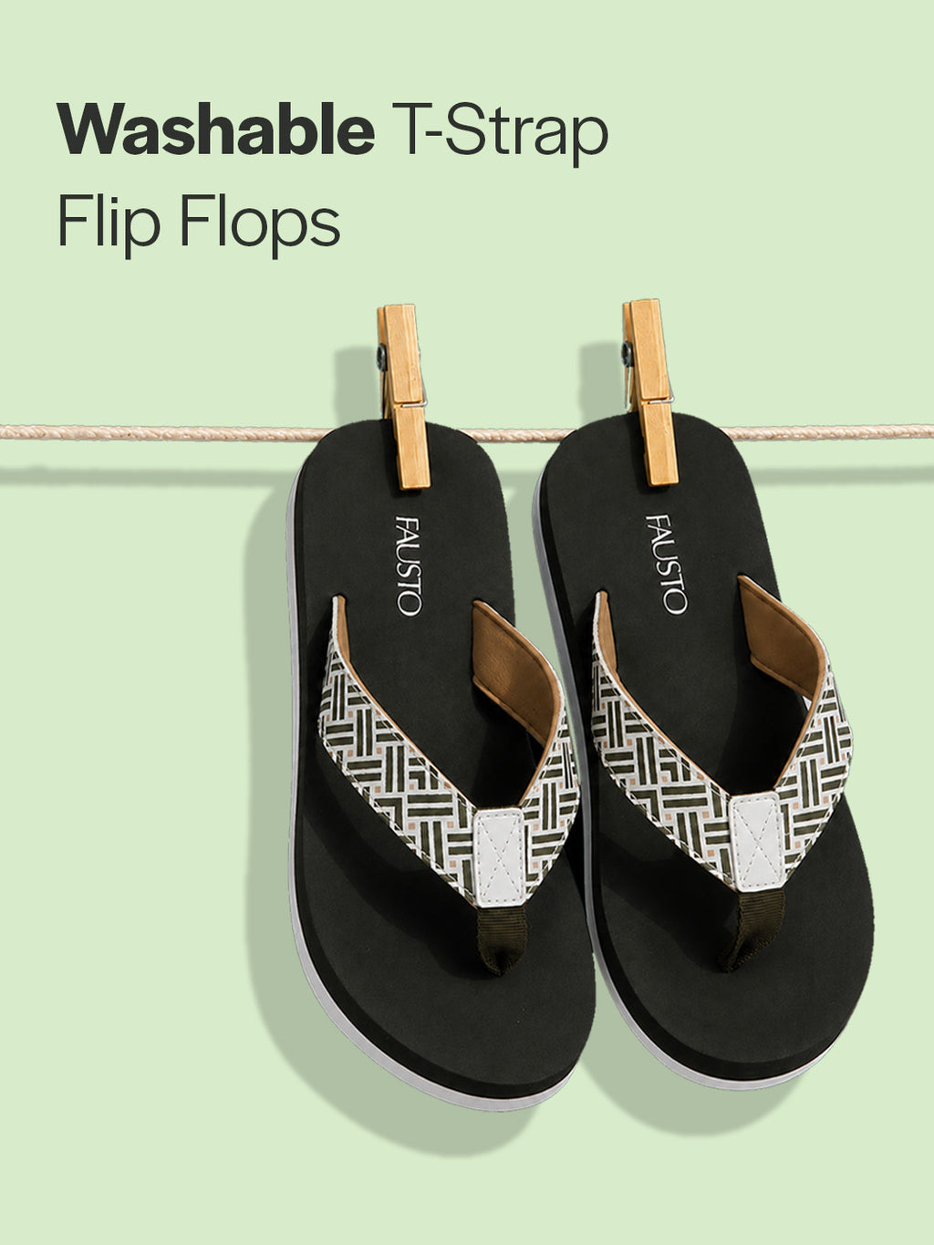 durable rubber flip flops