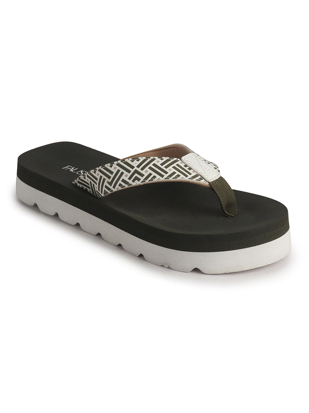 Women Olive Ultra Soft Lightweight Flip Flops|Ortho Summer Waterproof Slippers with Anti-Slip Sole|Perfect for Beach, Vacation, Casual Outing, House
