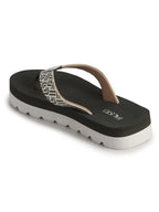 Women Olive Ultra Soft Lightweight Flip Flops|Ortho Summer Waterproof Slippers with Anti-Slip Sole|Perfect for Beach, Vacation, Casual Outing, House