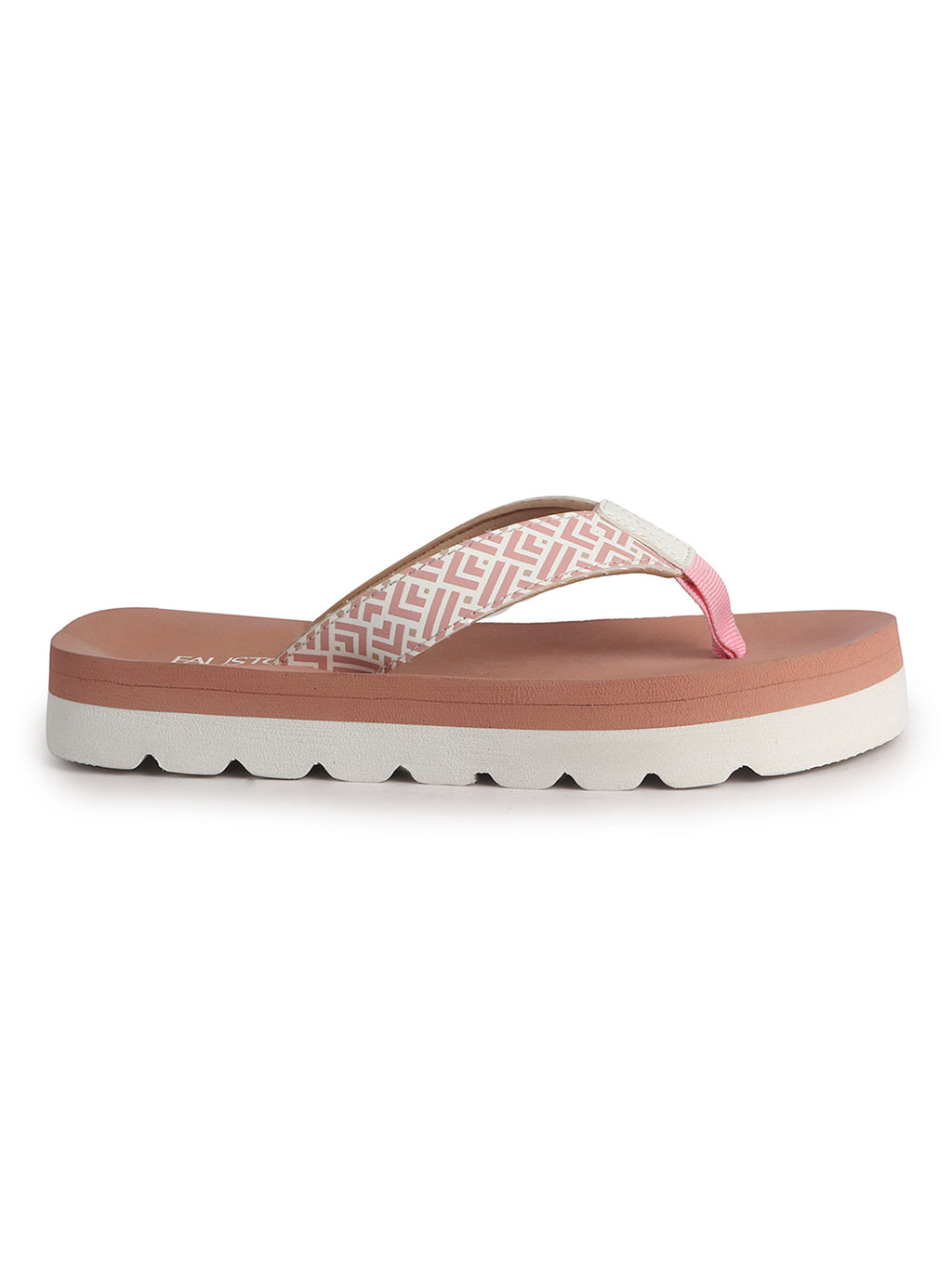 Women Peach Ultra Soft Lightweight Flip Flops|Ortho Summer Waterproof Slippers with Anti-Slip Sole|Perfect for Beach, Vacation, Casual Outing, House