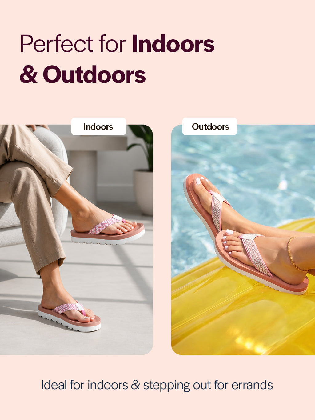 lightweight beach slippers
