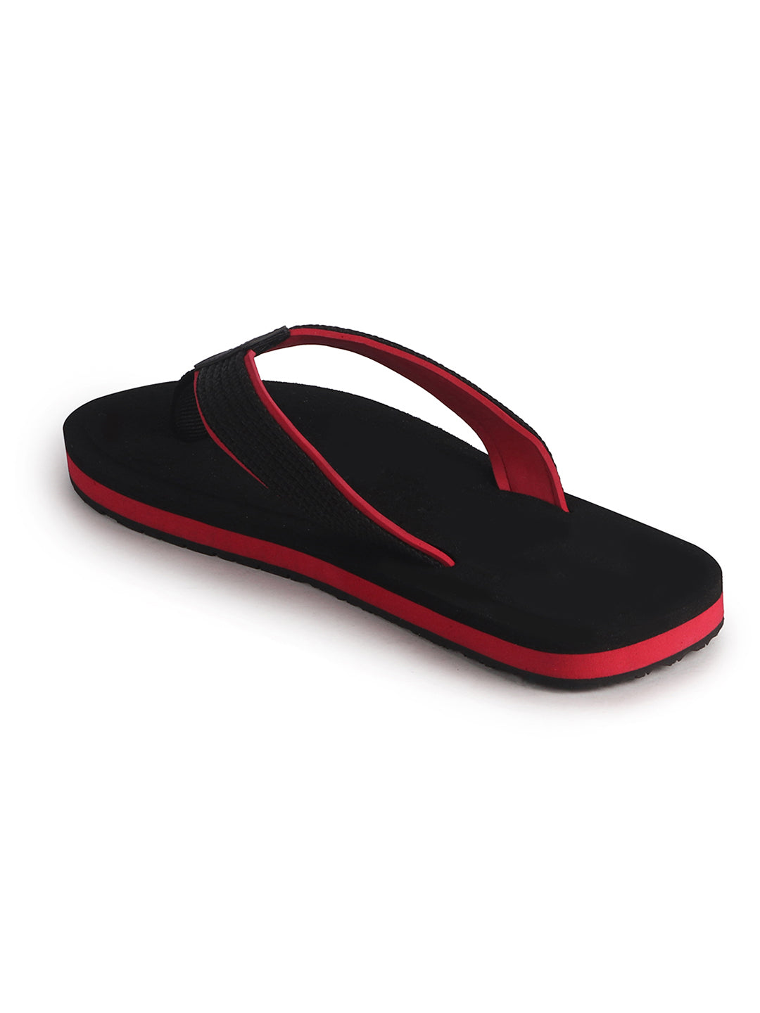 Women Black Featherlite Thong Slippers with Soft EVA Footbed Comfort Cushioning|Waterproof Summer Ortho Flip Flops|Use for Indoor Surface, Outdoor, Travel, Walks
