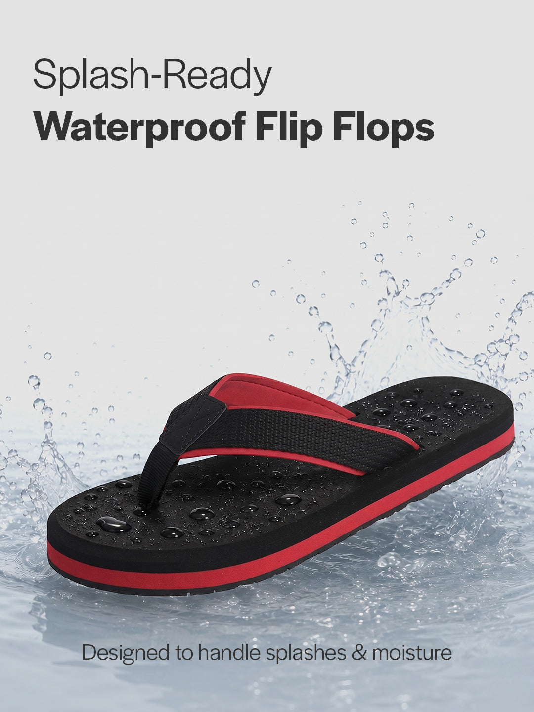 durable rubber flip flops