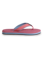 Women Pink Featherlite Thong Slippers with Soft EVA Footbed Comfort Cushioning|Waterproof Summer Ortho Flip Flops|Use for Indoor Surface, Outdoor, Travel, Walks