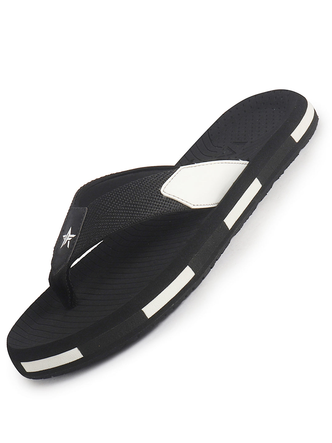 black flip flops for men