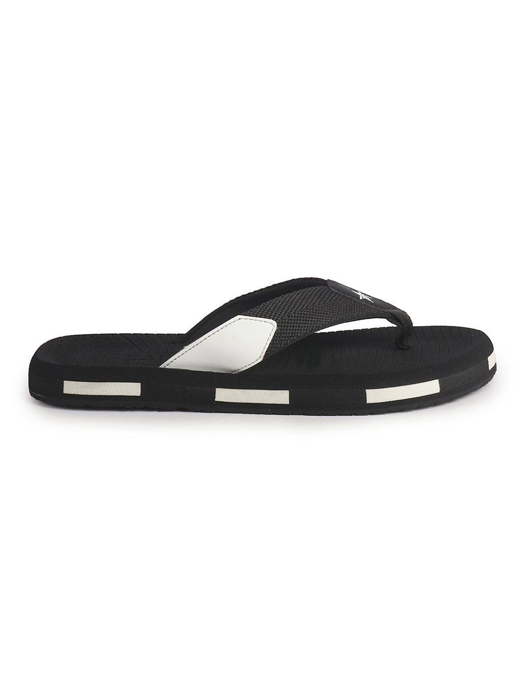 Men Black Ultra-Lightweight EVA Cushioned Slippers with Anti Skid Sole|All-Day Ortho Comfort, Water Resistant|Flip Flops for Travel, Beach, Rainy Days, Home Indoor Use