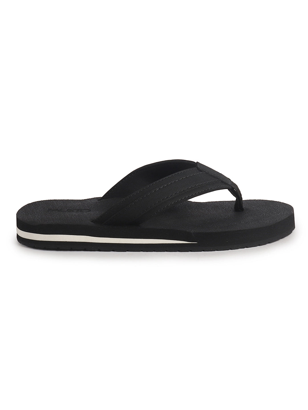 Men Black Summer Flip Flops with Comfort Arch Support|Lightweight EVA Cushioned Orthopedic Slippers|Anti-Skid Sole|Water Resistant, Travel Friendly, Daily Wear, Indoor Home Use