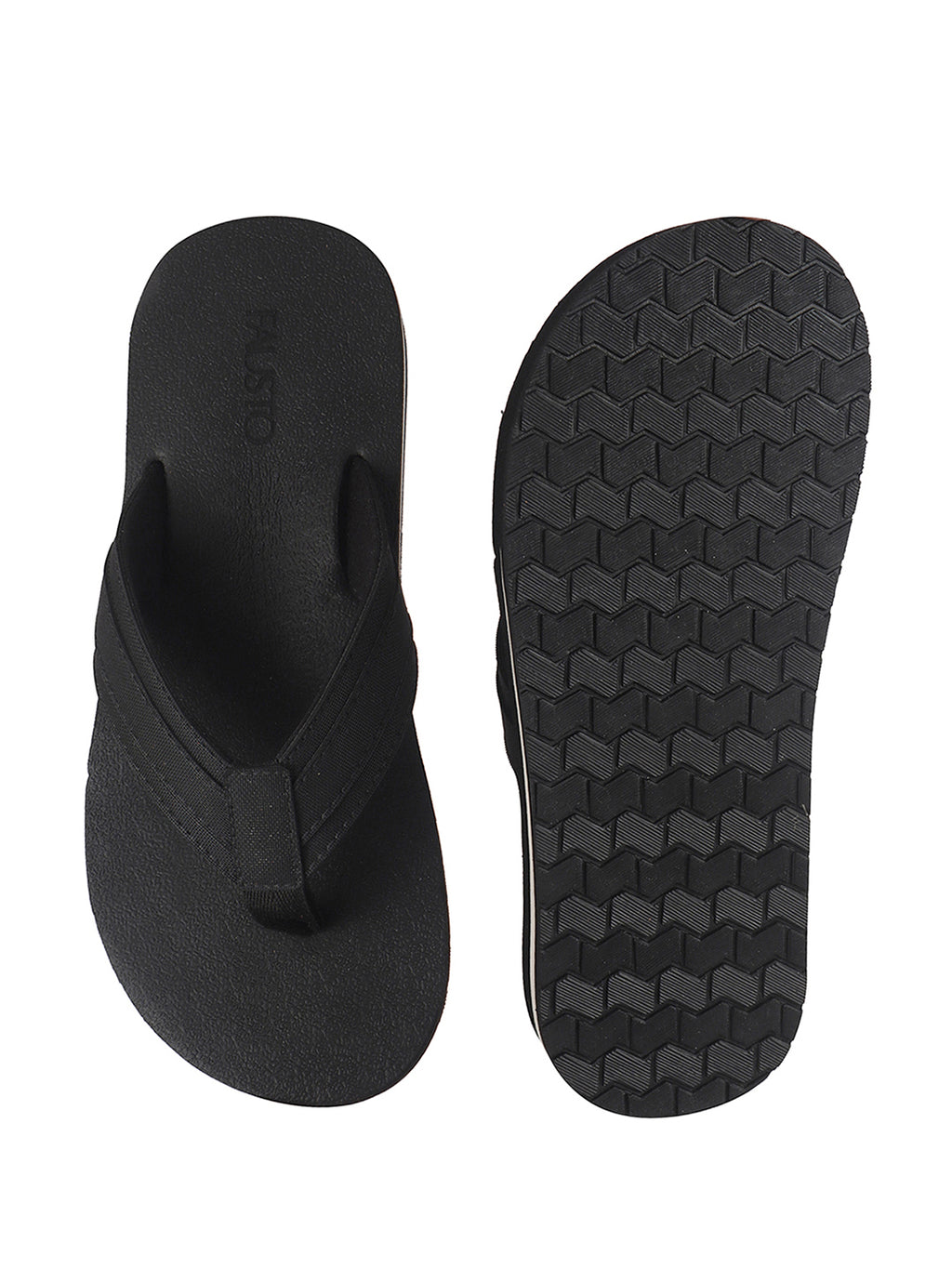 Men Black Summer Flip Flops with Comfort Arch Support|Lightweight EVA Cushioned Orthopedic Slippers|Anti-Skid Sole|Water Resistant, Travel Friendly, Daily Wear, Indoor Home Use
