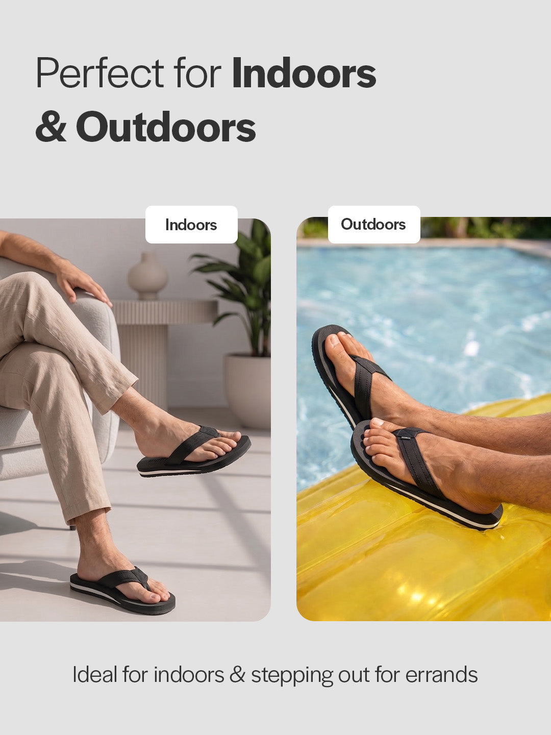 anti-slip sole slippers